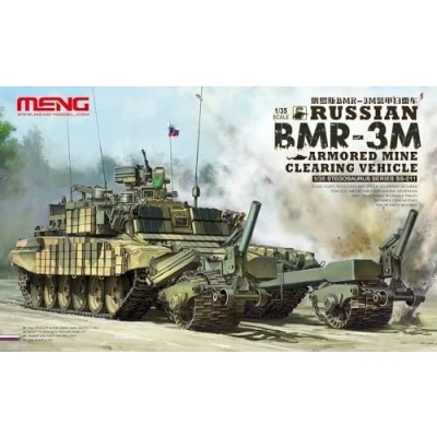 Image of Meng SS 011 Model 1:35 Russian BMR 3M Armoured Mine Clearing Vehicle