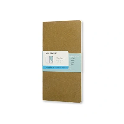 Image of Moleskine Chapters Journal Tawny Olive Slim Medium Dotted