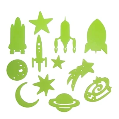 Image of Funtime Gifts Glow Stars in a Tin Children&#039;s Bedroom for Ceiling or Wall The Dark