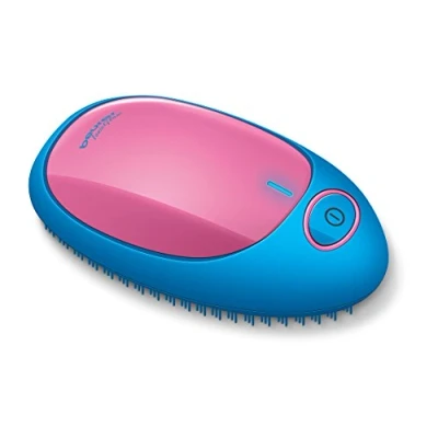 Image of Beurer HT 10 Portable Ion Detangling Brush Blue
