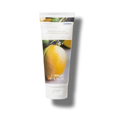 Image of Korres Basil Lemon Body Smoothing Milk
