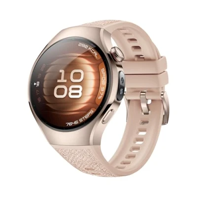 Image of Huawei Watch 5 42mm Gold (Beige Fabric Strap)