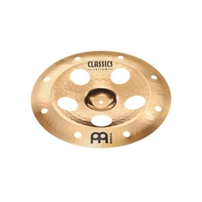 Image of Meinl Cymbals Classics Custom Brilliant Trash China Cymbal 16 inch (Video) for Drum Set (40,64cm) B12 Bronze, Finish, Made in Germany (CC16TRCH B)