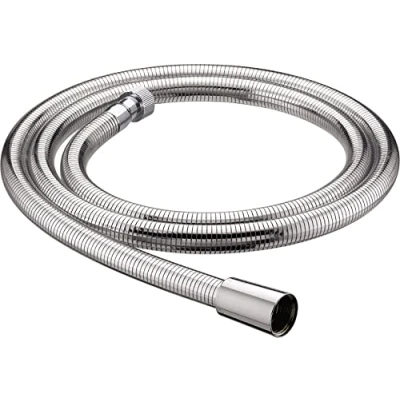 Image of Bristan HOS 125CNE01 C Cone to Nut Std Bore Shower Hose Easy Clean, Chrome, 1.25m