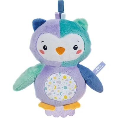 Image of Clementoni 17268 Night Owl Light up Plush, Multi Colour