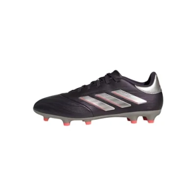 Image of adidas Mens Copa Pure 2 League Firm Ground Football Boots Black/Silver 6.5 UK