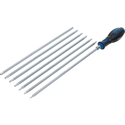 Image of BGS 2325 Screwdriver Set with interchangeable Blades T Star (for Torx) / TS Torx Plus) 8 pcs.