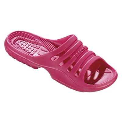 Image of BECO Pantoletten, Badelatschen Unisex, Women’s Mules, Pink (Pink 4), 7.5 UK (41 EU)