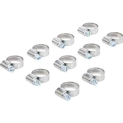 Image of BGS 8095 12x20 Hose Clamps Stainless 12 x 20 mm 10 pcs.