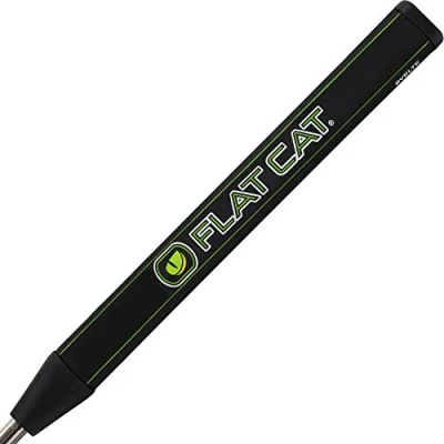 Image of Flat Cat Tak Svelte Golf Putter Grip 1.23 Diameter, 75g Premium Tackiness for Enhanced Control &amp; Alignment in Any Weather Black