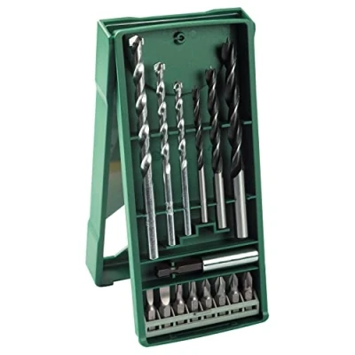 Image of Bosch 2607019579 Mixed Mini X Line Drill/Driving Set (15 Piece)