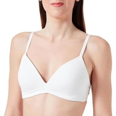 Image of Sloggi Women&#039;s GO Casual P Bra Molded, Silk White, S