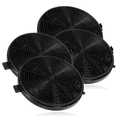 Image of SPARES2GO Carbon Charcoal Filter CF04 Replacement for COMFEE PYRA17B 60, PYRA17SS 90, GLAV17SS GLAV17B ANGJ64B 60 PRO, 90 PRO Cooker Hoods x 2