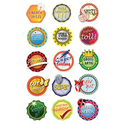 Image of Avery Zweckform Colour Paper Sticker Buttons 30 &quot;