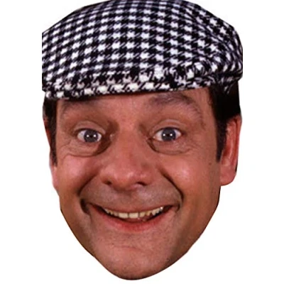 Image of FoxyPrinting David Jason Tv Star Celebrity Cardboard Party Face Mask Fancy Dress