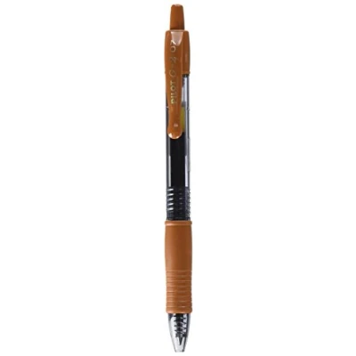Image of Pilot G207 Retractable Gel Rollerball 0.7 mm Tip (Box of 12) Caramel