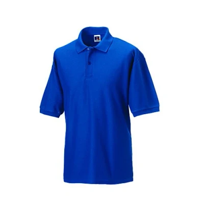 Image of Jerzees Russell Mens Poly/Cotton Pique Polo Shirt Royal 6XL