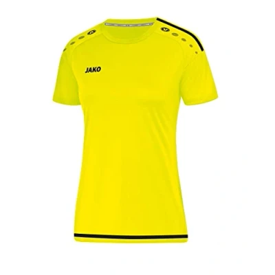 Image of JAKO Women&#039;s Striker 2.0 Ka jersey, neon yellow/black, 44