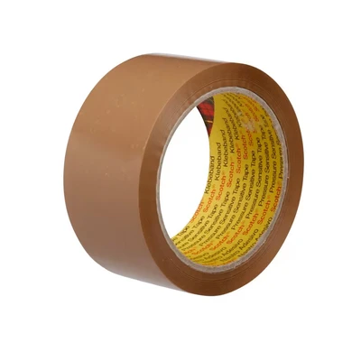 Image of Scotch Box Sealing Tape 371, Buff, 48 mm x 132 m