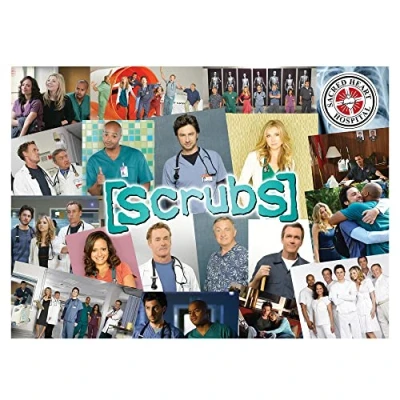 Image of Scrubs Cast Collage 1000 Piece Jigsaw Puzzle
