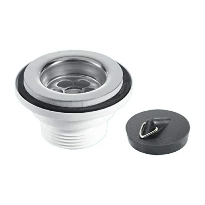 Image of McAlpine 1�&quot; 60mm Centre Pin Basin Waste with Plug BSW2P