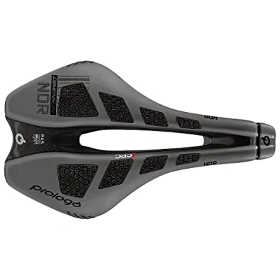 Image of Prologo Unisex&#039;s Dimension NDR Tirox CPC Road Saddle, Anthracite/Black, 280x135mm