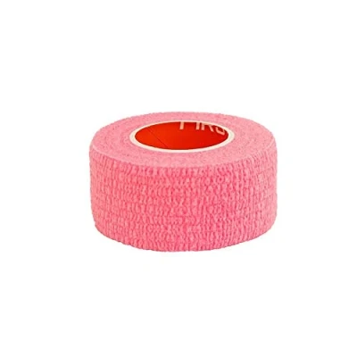 Image of First Aid 4 Sport Latex Free Cohesive Bandage 5cm x 4.5m Pink 1 Roll