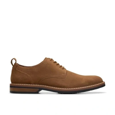 Image of Clarks Aldwin Lace Suede Men&#039;s Oxford Shoes