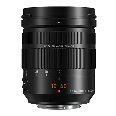 Image of Panasonic LUMIX Professional 12 60mm Camera Lens, Leica DG Vario ELMARIT, F2.8 4.0 ASPH, Dual I.S. 2.0 with Power O.I.S, Mirrorless Micro Four Thirds, H ES12060 (Black)