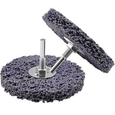 Image of NuoDunco Grinding Discs, 4 Inch Nylon Discs Stripping Wheel, Rust Removal Disc for Metal Steel Polishing (Purple)