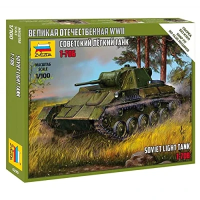 Image of Zvezda 1/100 Soviet Tank ? 70B (4/23) *