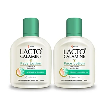 Image of Lacto Calamine Combination to Normal Skin Oil Balance Lotion 60ml (Pack of 2)