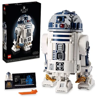 Image of LEGO Star Wars R2 D2 75308 Collectible Building Toy, New 2021 (2,315 Pieces)