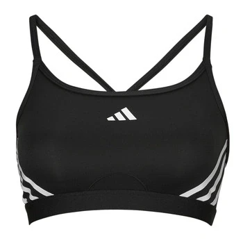 Image of adidas Performance Aeroreact BRA Light support sports bra, Women&#039;s, Size: XL, Black