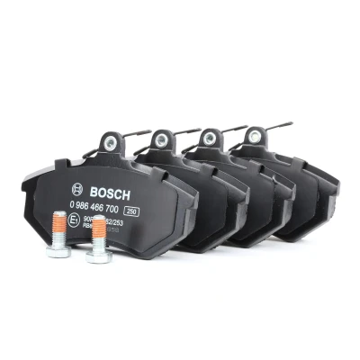 Image of 357698151, 431698151D, 431698151F, 431698151G, 440615116A Brake pad set BOSCH 0 986 466 700 AUDI: Cabriolet B4, Coupe B3, A4 B5 Saloon
