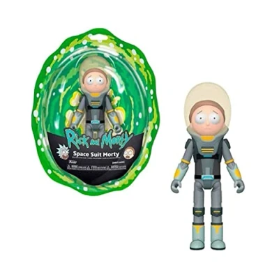 Image of Funko Action Figure: Rick &amp; Morty Mortimer &quot;Morty&quot; Smith Space Suit Collectible Collectable Toy Gift Idea Official Merchandise for Boys, Girls, Kids Adults TV Fans