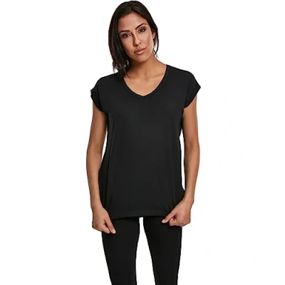Image of Urban Classics Basic Tshirt Black, Women&#039;s, Size: XXL, Black