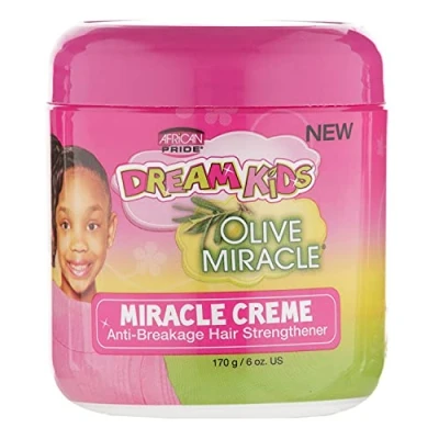 Image of African Pride Dream Kids Olive Miracle Anti Breakage Hair Strengthener Crème 170 g/6 oz