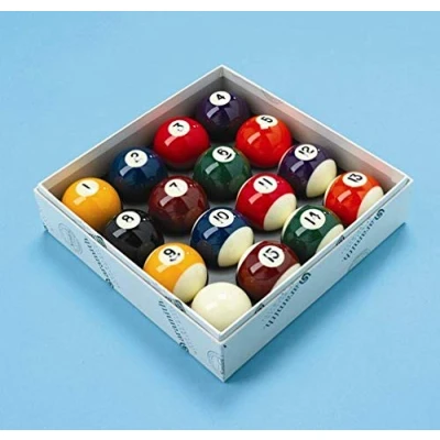 Image of Aramith Spots and Stripes Pool Balls 2 inch UK Set