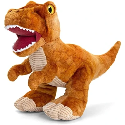 Image of Deluxe Paws Plush Cuddly Soft Eco Toys 100% Recycled (Tyrannosaurus Rex)