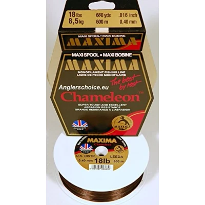 Image of Maxima 600M 18LB Chameleon, Brown