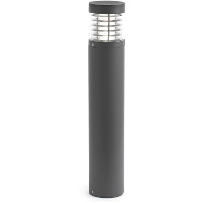 Image of Giza LED Outdoor Bollard Light Dark Grey IP54