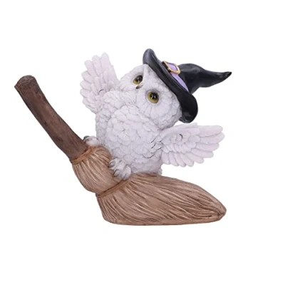 Image of Nemesis Now Snowy Flight, White, 13.5cm, Resin