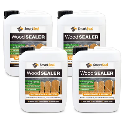 Image of Smartseal Wood Sealer 5 Litre Pack of 4