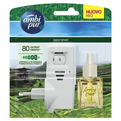 Image of Ambi Pur Air Freshener with Electric Diffuser and Refill Japan Tatami, 20 ml