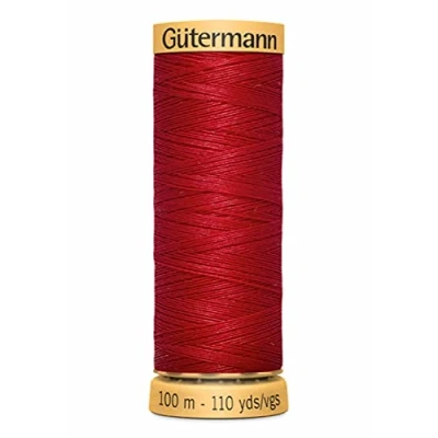Image of Gütermann GNE50 2074 100m Red Cotton Thread