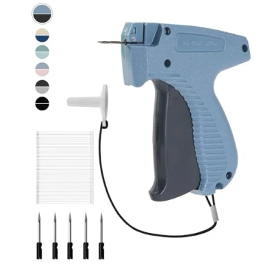 Image of Mr. Pen 5 Needles &amp; 1008 Barbs Fasteners, Price Tag Attacher with Gun, Retail Hang Gun for Clothes
