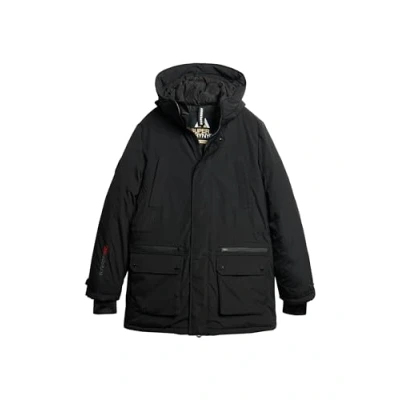 Image of Superdry Men&#039;s Parka Jacket, Black, M
