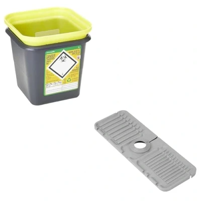Image of Frontier 41005430 Medical Sharps Disposal Bin/Box, 4 L