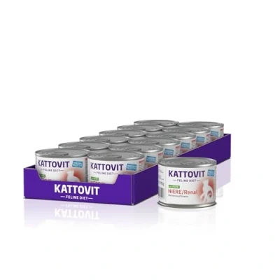 Image of Kattovit Dose Feline Diet Niere/Renal Pute 185g (Menge: 12 je Bestelleinheit)